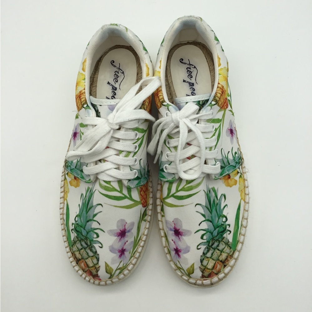 Free People Jackson Pineapple Espadrille Sneakers